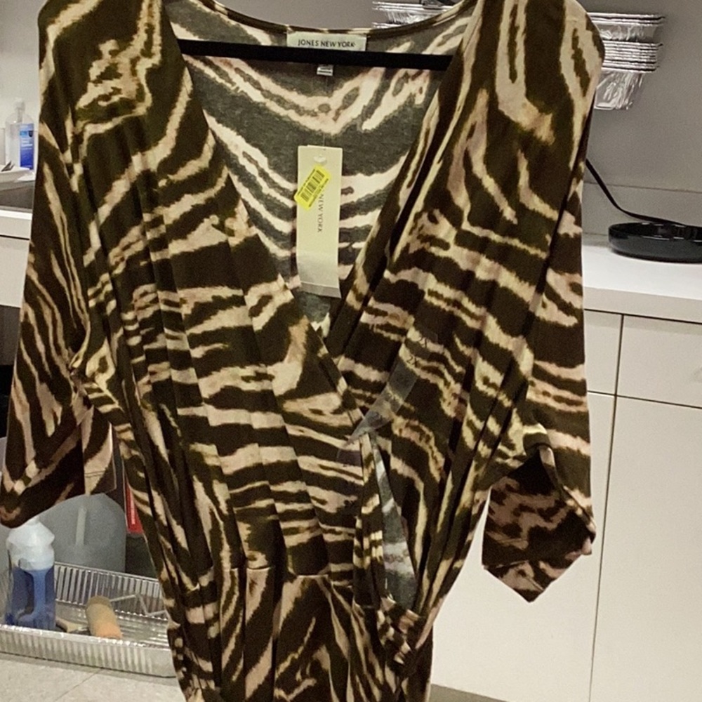 Jones ny nwt belted midi dress